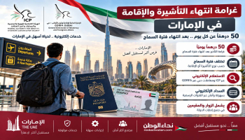 غرامة انتهاء التأشيرة والإقامة في الإمارات وطريقة السداد