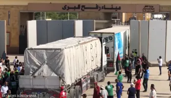 الأونروا تحذر من تلف المساعدات على حدود غزة 