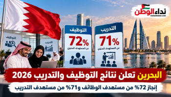 البحرين تعلن نتائج التوظيف والتدريب 2026.. إنجاز 72% من مستهدف الوظائف