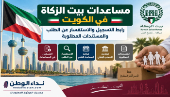 مساعدات بيت الزكاة في الكويت: رابط التسجيل والاستفسار عن الطلب والمستندات المطلوبة