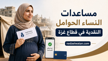 مساعدات النساء الحوامل في غزة 2026: روابط التسجيل والفحص الرسمية