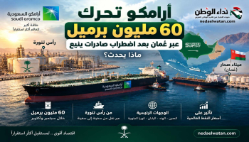 أرامكو تحرك 60 مليون برميل عبر عُمان بعد اضطراب صادرات ينبع