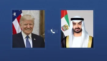اتصال هاتفي بين محمد بن زايد ودونالد ترامب لبحث التعاون وقضايا الشرق الأوسط | نداء الوطن