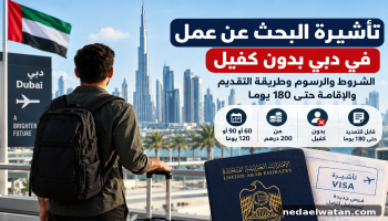 تريد العمل في الإمارات؟ تأشيرة بدون كفيل لمدة تصل إلى 120 يومًا وهذه طريقة التقديم الرسمية
