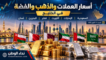 أسعار العملات والذهب والفضة اليوم في دول الخليج.. جداول السعودية والإمارات والكويت وقطر والبحرين وعُمان