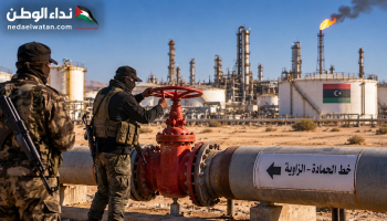 مجموعة مسلحة توقف خط نفط في ليبيا.. ومصفاة الزاوية تواجه فقدان 15 ألف برميل يوميًا