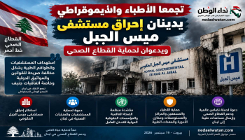 تجمعا الأطباء والديموقراطي يدعوان لحماية القطاع الصحي في لبنان