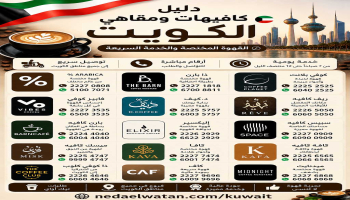 دليل كافيهات ومقاهي الكويت: القهوة المختصة والخدمة السريعة
