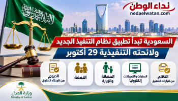 السعودية تبدأ تطبيق نظام التنفيذ الجديد 29 أكتوبر.. ماذا يتغير في الديون والنفقة والحضانة؟