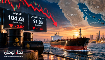 أسعار النفط تتراجع رغم تصاعد التوتر في الخليج.. برنت فوق 104 دولارات واتفاق الديزل الروسي يضغط على الأسواق
