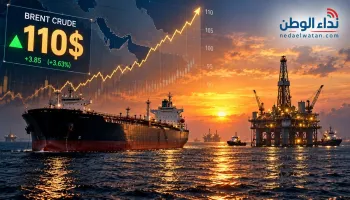 أسعار النفط تقترب من 110 دولارات للبرميل وسط تصاعد المخاطر على إمدادات الخليج