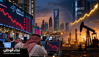 هبوط البورصة السعودية وأسواق الخليج وسط التصعيد.. والنفط يتجاوز 112 دولارًا