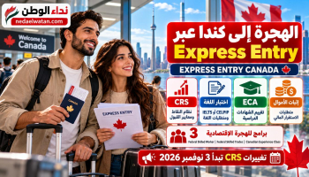 الهجرة إلى كندا عبر Express Entry: الشروط ونقاط CRS وخطوات التقديم