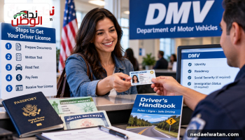 رخصة القيادة في أمريكا للمهاجرين: الشروط وطريقة التقديم وREAL ID