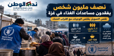 نصف مليون فلسطيني مهددون بفقدان المساعدات الغذائية في غزة.. قرار أممي يخفض الوجبات والحصص مع اقتراب الشتاء