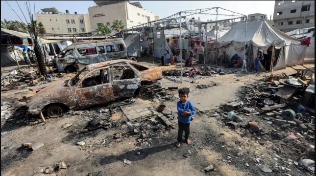 اطفال غزة نداء الوطن : تصعيد إسرائيلي