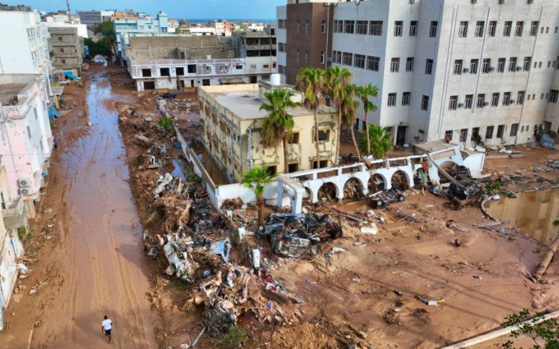 الخارجية تعلن الحصيلة النهائية للضحايا الفلسطينيين في اعصار ليبيا