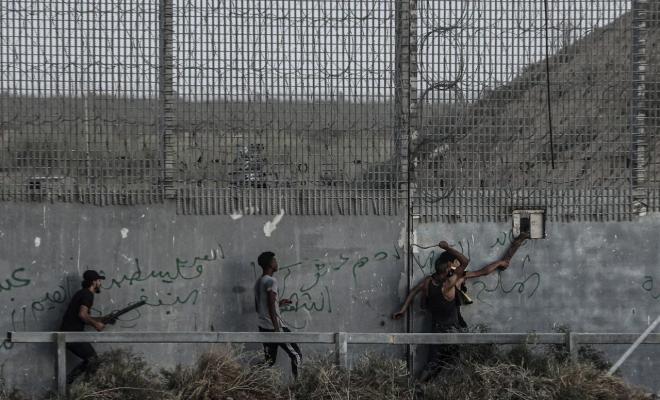 الجدار العازل غزة