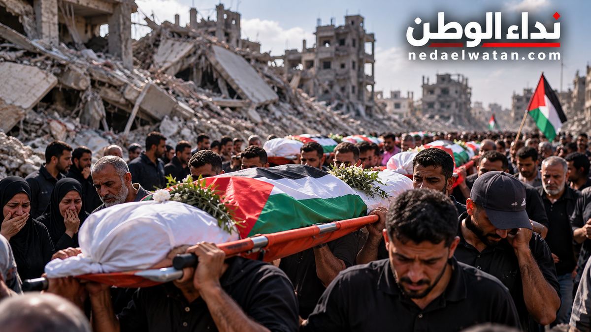 بعد نحو 3 سنوات تحت الأنقاض.. غزة تشيّع رفات 75 شهيدًا ونحو 8 آلاف مفقود ينتظرون الانتشال