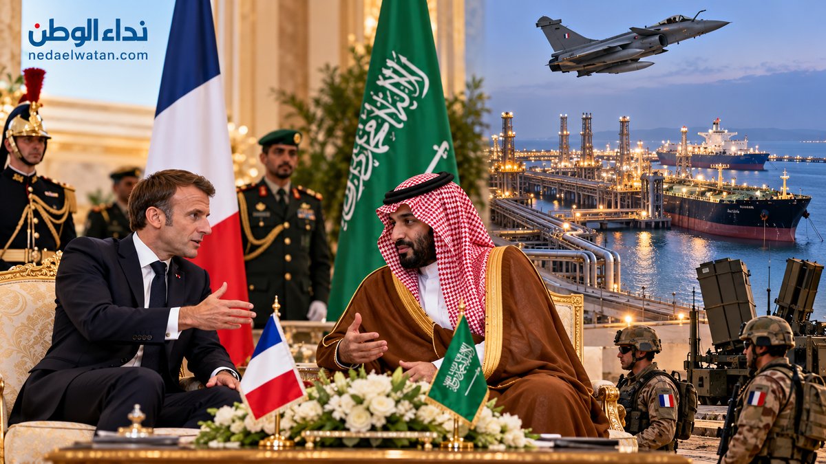 ماكرون يفاجئ الرياض بزيارة أمنية.. فرنسا تتحرك لحماية ميناء ينبع والسعودية تدعم إمدادات الوقود