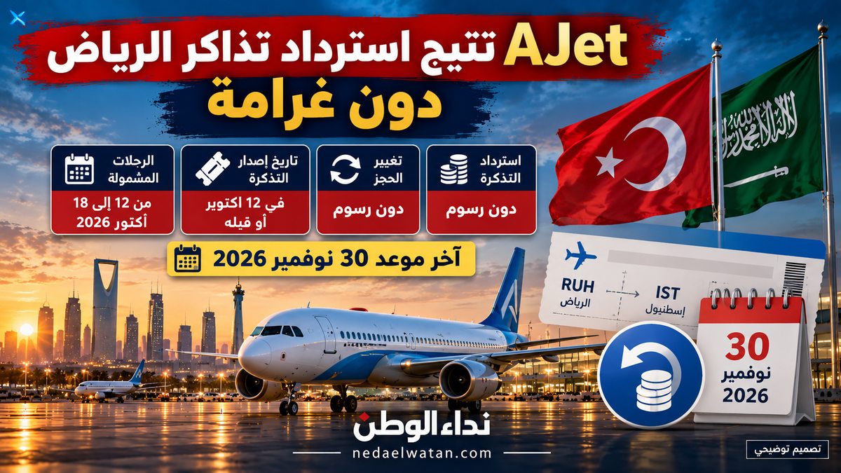 شركة طيران تركية تتيح استرداد تذاكر الرياض دون غرامة.. الشروط وآخر موعد