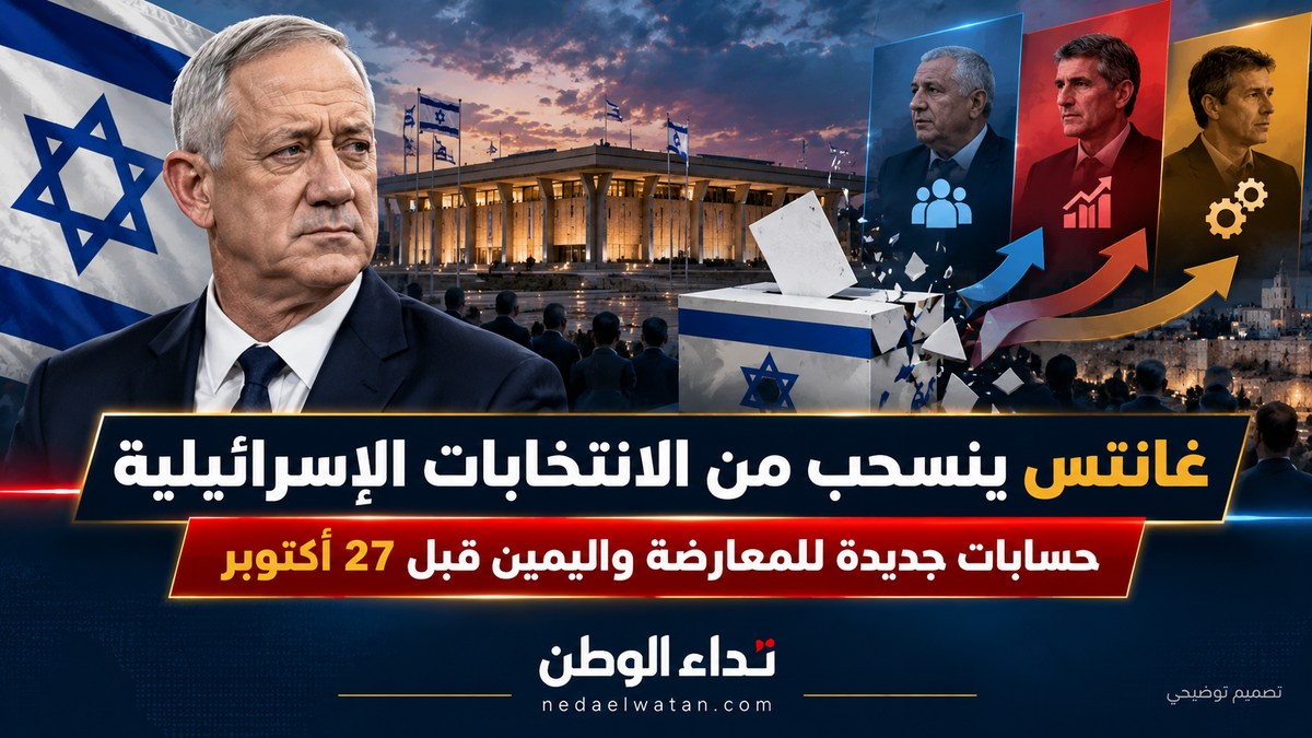 غانتس ينسحب من انتخابات إسرائيل قبل الاقتراع بأيام.. كيف تتغير حسابات المعارضة واليمين؟