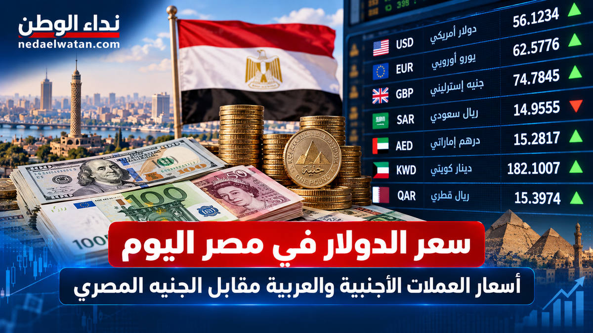 سعر الدولار في مصر اليوم السبت 31 أكتوبر 2026.. أسعار 18 عملة أجنبية وعربية مقابل الجنيه