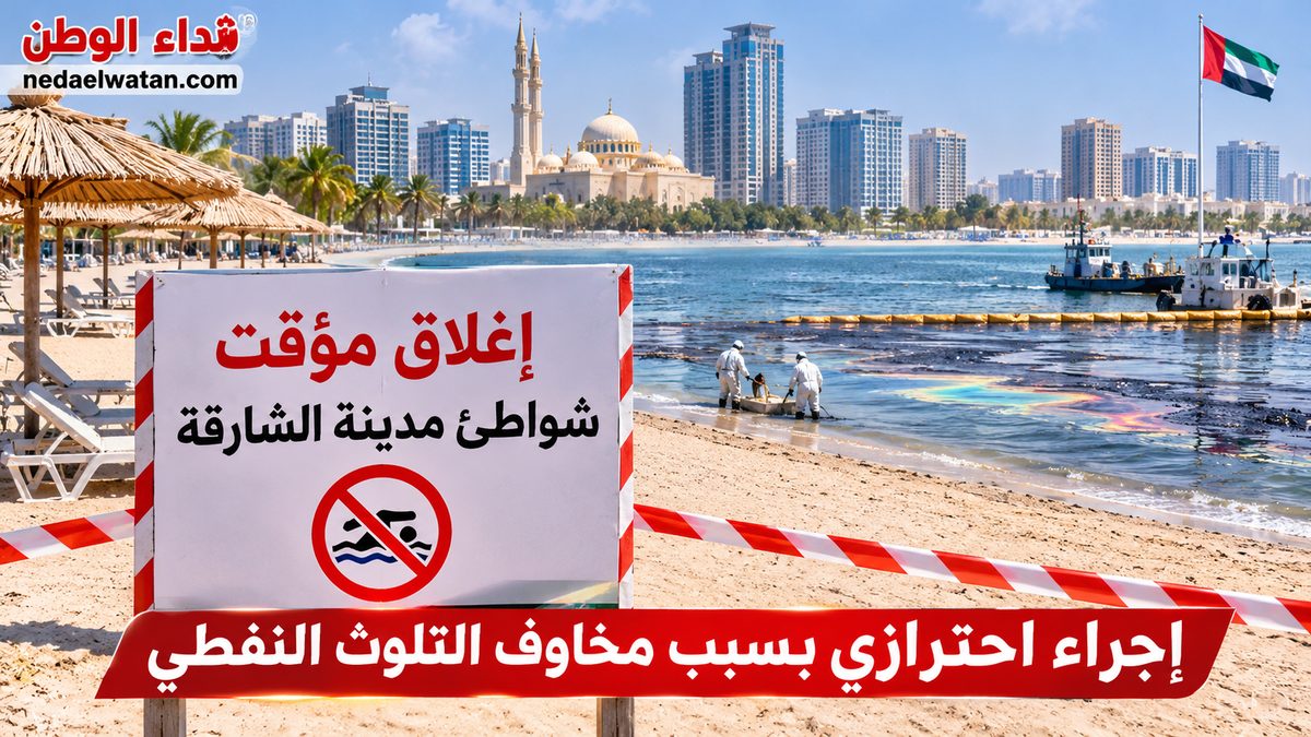 الإمارات تغلق شواطئ مدينة الشارقة مؤقتًا.. تحذير مهم للسكان والزوار