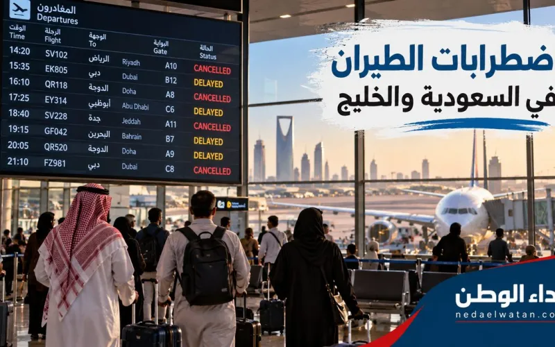 إلغاء رحلات السعودية والخليج.. آخر تطورات مطار الرياض وحقوق المسافرين