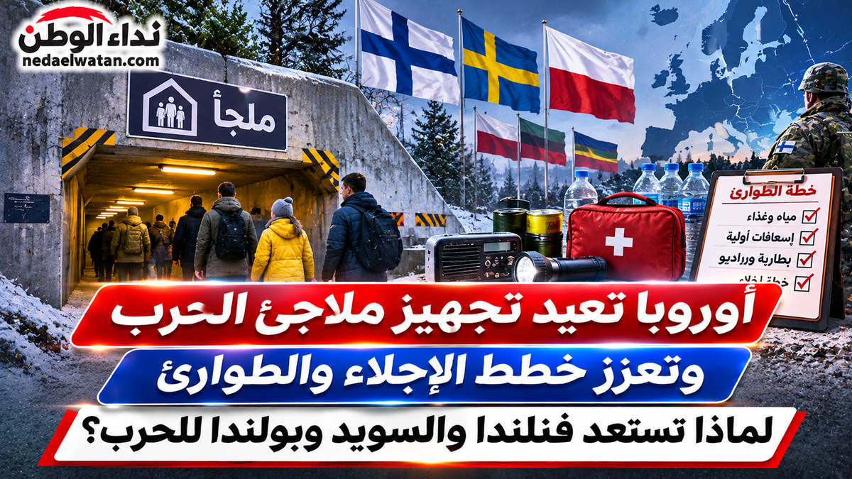 أوروبا تعيد تجهيز ملاجئ الحرب.. ماذا طلبت فنلندا والسويد من السكان استعدادًا للطوارئ؟