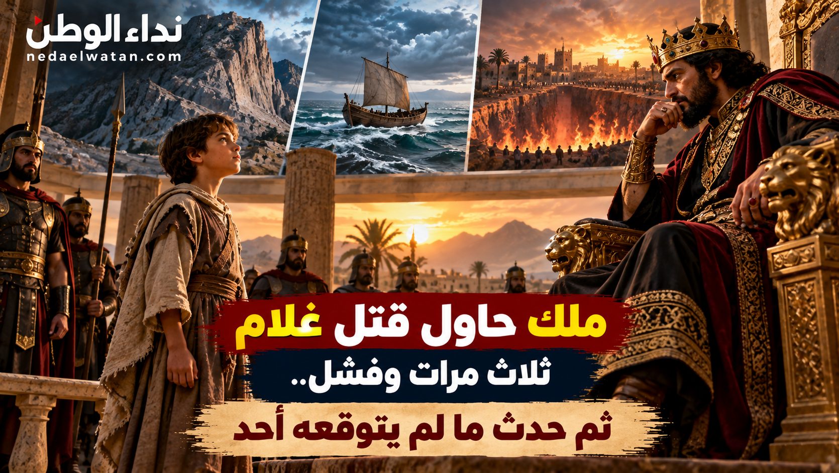 ملك حاول قتل غلام ثلاث مرات وفشل.. ثم حدث ما لم يتوقعه أحد في قصة أصحاب الأخدود