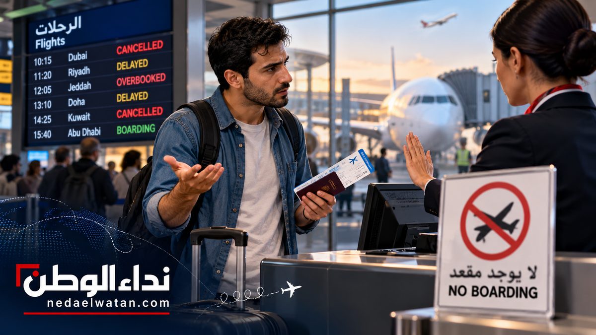 معك تذكرة مؤكدة.. هل يحق لشركة الطيران منعك من السفر؟