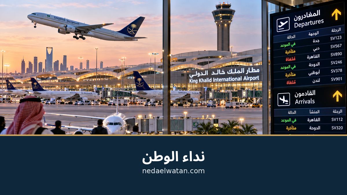 تعرف على آخر مستجدات حركة الرحلات في مطار الملك خالد بالرياض اليوم