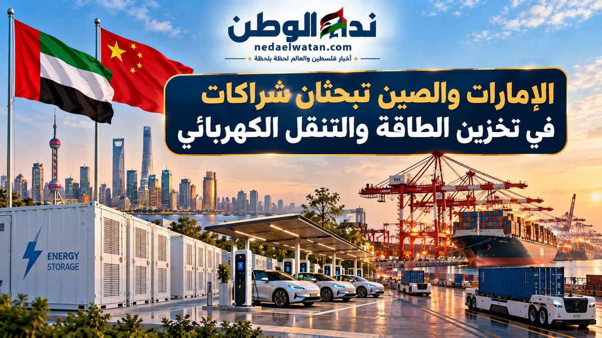 الإمارات والصين تبحثان شراكات جديدة في تخزين الطاقة والسيارات الكهربائية والموانئ الذكية